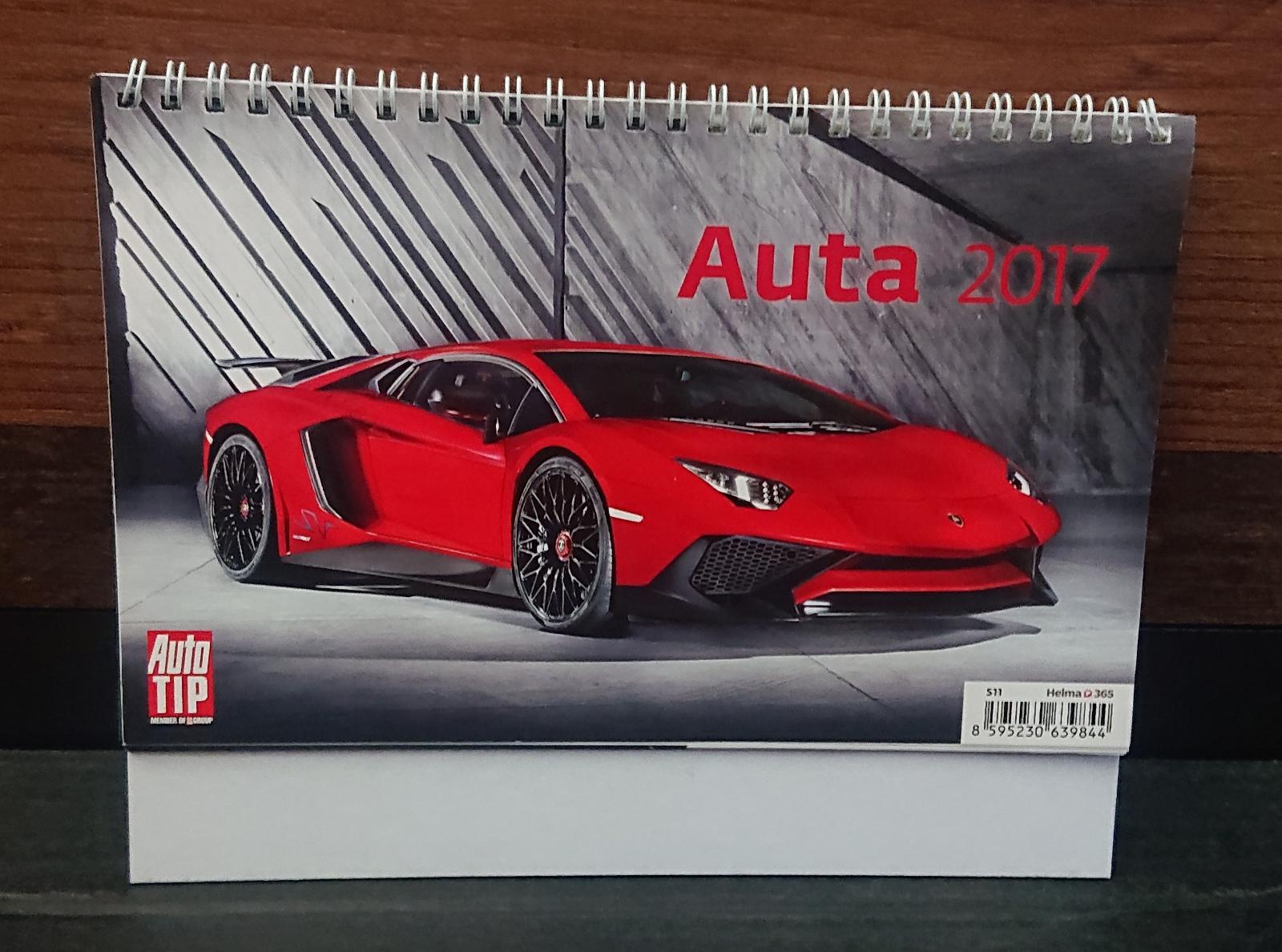 Kalendár Auto Tip Autá 2017 - Motoristická literatúra