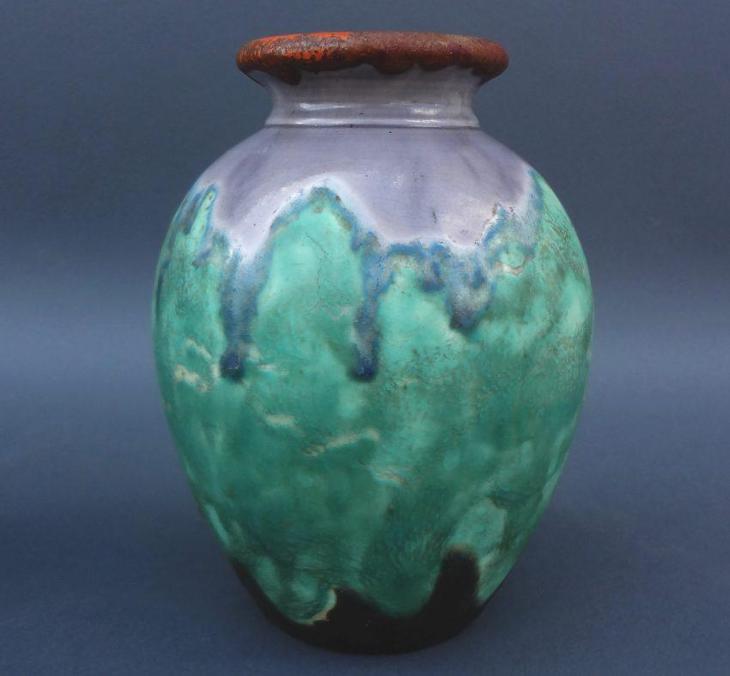 Keramická váza - Starožitnosti