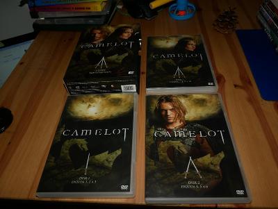 CAMELOT - 3 DISKY KOMPLETNÍ SERIÁL DVD