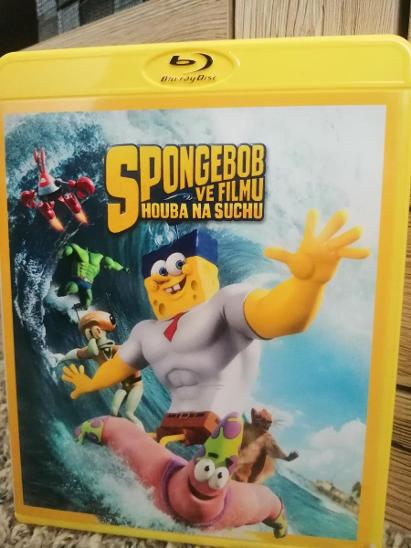 Blu Ray Disc Spongebob Ve Filmu Houba Na Suchu Raritka PŘÁtelÉ