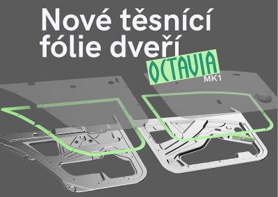 Octavia 1 - fólie do dveří (po kusech)