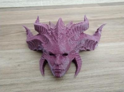 Diablo - Model hlavy Lilith z Diabla IV