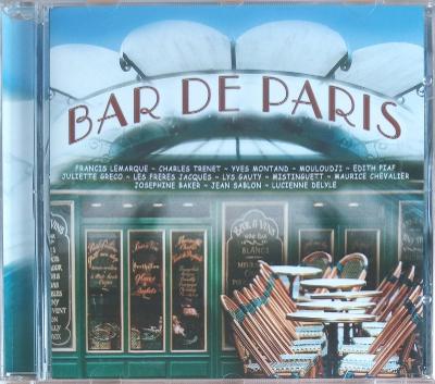 CD - Bar de Paris: Lemarque, Trenet, Montand, ...  (nové ve folii)