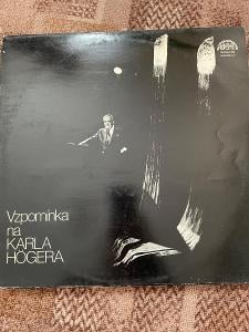 Vinyl LP Vzpomínka na Karla Högera