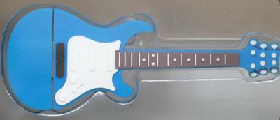 Model rockové kytary, modré, flash disk 4 GB (nerozbalené)