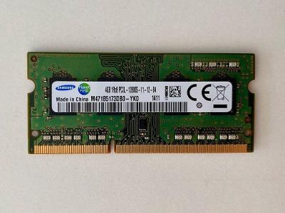 RAM Samsung 4GB 1x4GB PC3L-12800S DDR3 1600MHz SODIMM