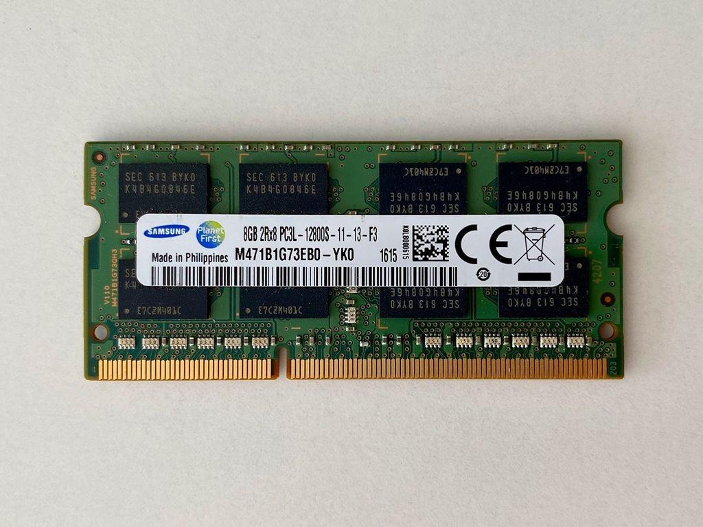RAM Samsung 8GB 1x8GB PC3L-12800S DDR3 1600MHz SODIMM - Notebooky, príslušenstvo