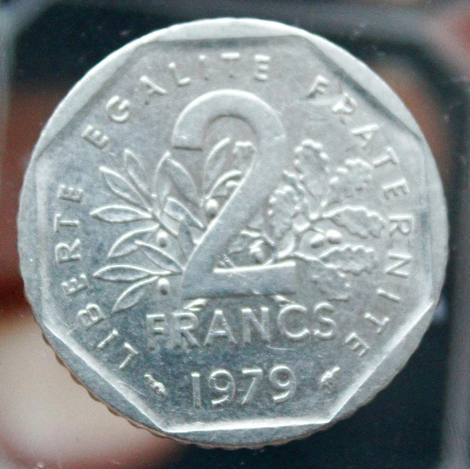 Francúzsko 2 franky, 1979 / Mince (o7) - Numizmatika