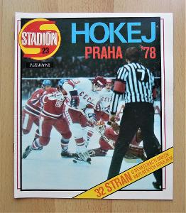 Časopis STADION - MS v ledním hokeji Praha 78´