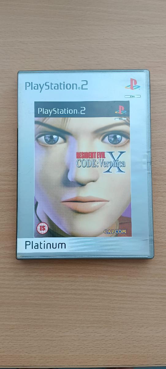 Resident Evil-Code Veronica X Playstation 2 PS2 Platinum 