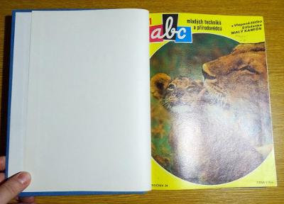 ABC ročník 34 (1989-90) - krásná kniha, komiks Kapitán Karibského moře