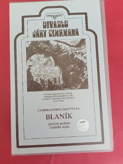 VHS Videokazeta Cimrman Svěrák Smoljak - Blaník  - Film
