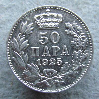Jugoslávie 50 para 1925    