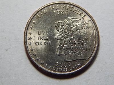 USA ¼ Dollar 2000 P New Hampshire UNC č24192