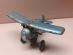 Stará plechová hračka lietadlo DRUPOL - Starožitnosti a umenie
