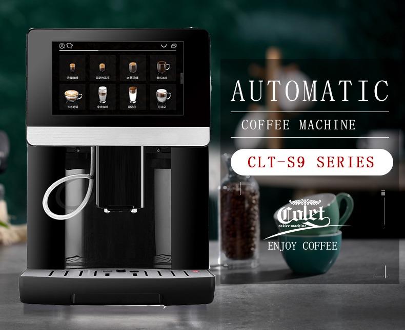 Plně inteligentní automatický kávovar CLT-9 comercial - Malé elektrospotřebiče