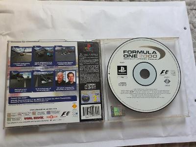 FORMULA ONE 2000 --PS 1-FUNKČNI I NA PLAYSTATIONU 2 A 3-RETRO