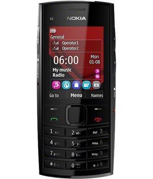 NOKIA X2-00 Black - puzdro/čítačka ZADARMO - Mobily a smart elektronika