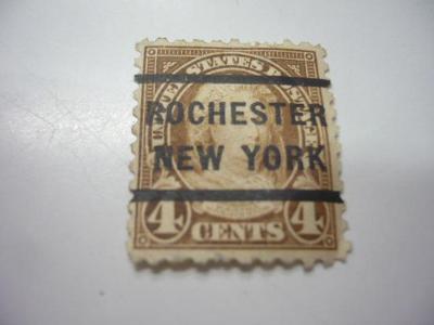 Známka USA, 4 cents (Rochester New York)