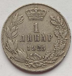 Jugoslávie 1 dinar 1925