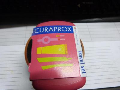 nová cestovní sada zubní kartáček CURAPROX