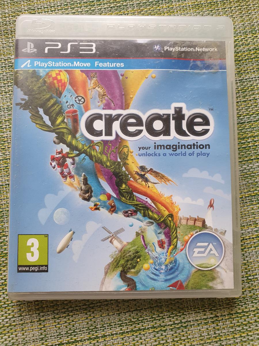 CREATE, PS3 - Hry
