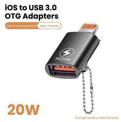 NOVÁ OTG Lightning redukce USB pro iPad a iPhone