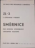 Směrnice pro letovou způsobilost závěsných kluzáků : ZL-2