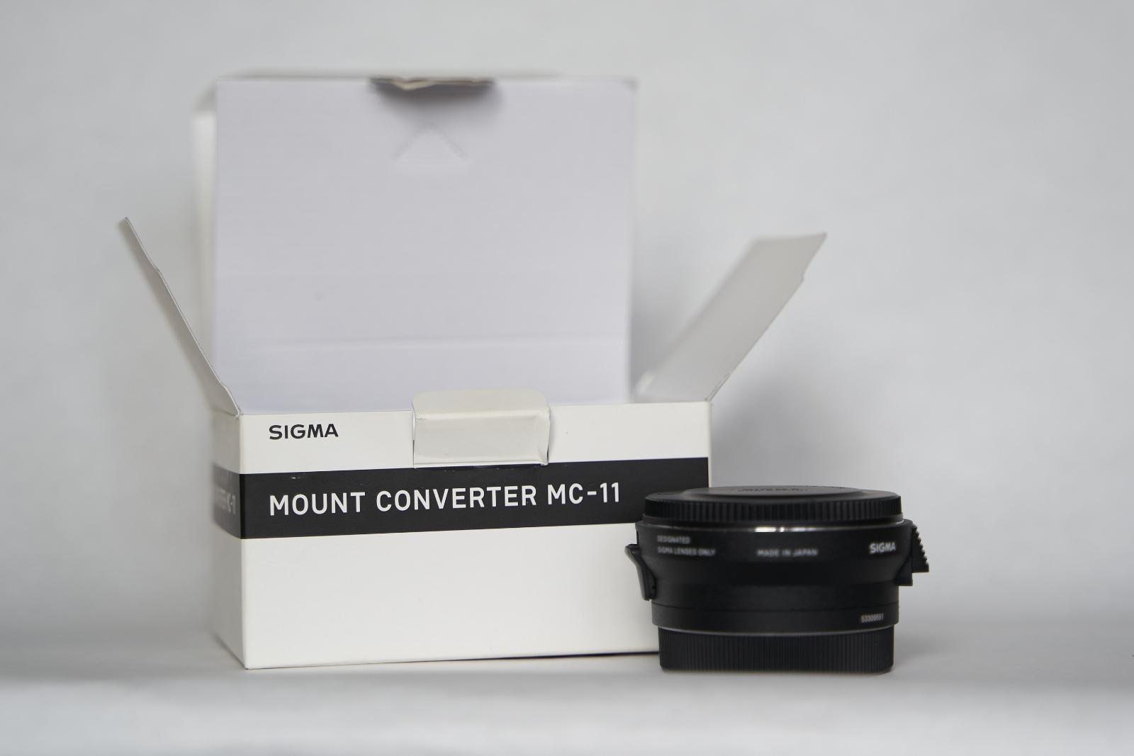 Sigma konvertor MC-11 adaptér z Canon EF na Sony E | Aukro