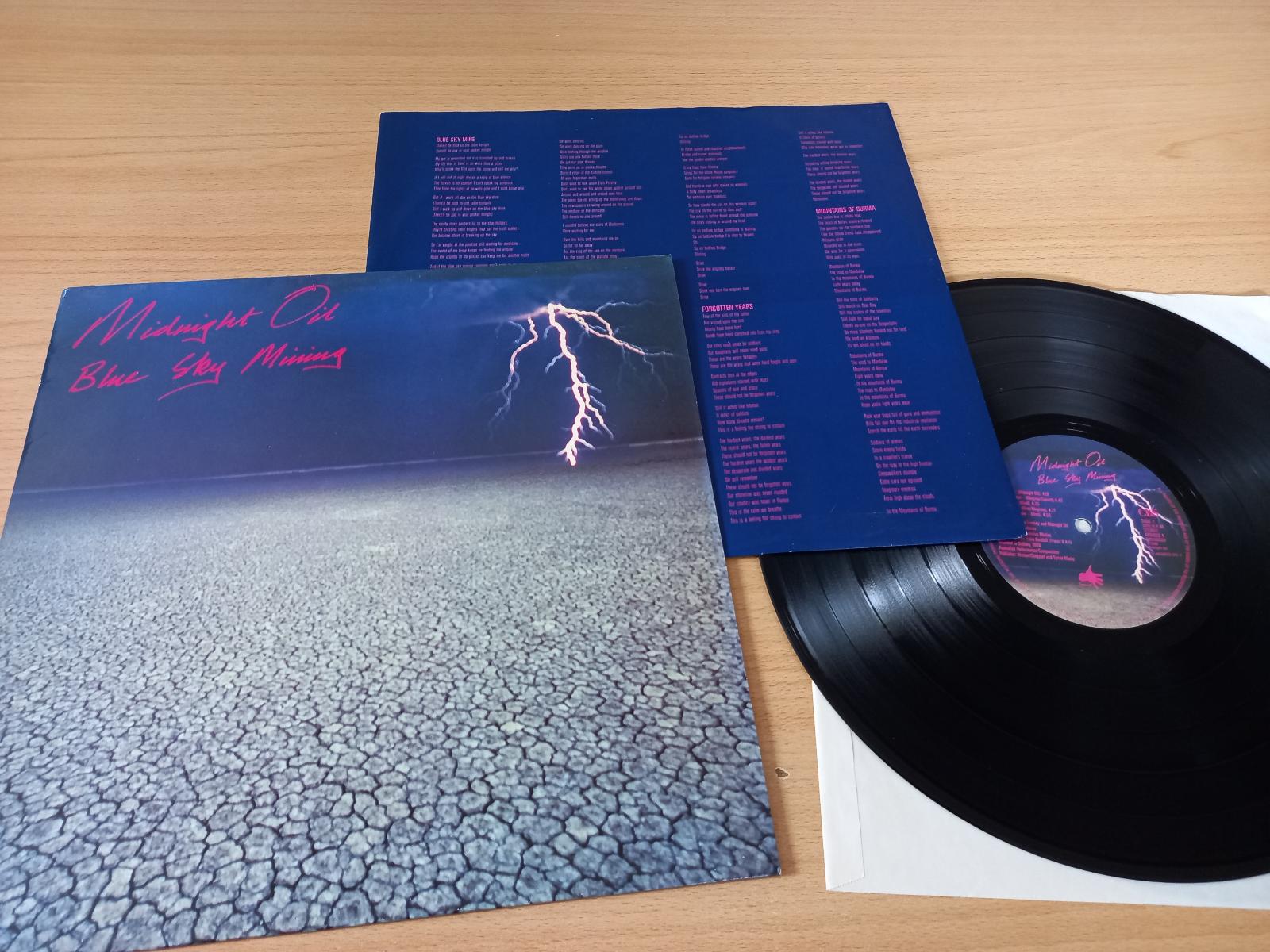 MIDNIGHT OIL „Blue Sky Mining“ /CBS 1990/ + orig. vnut. ob/texty , TOP - LP / Vinylové dosky