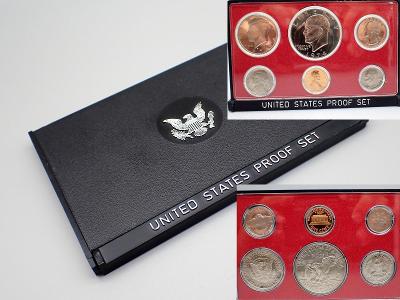 Sběratelská sada mincí- USA/ proof 1974