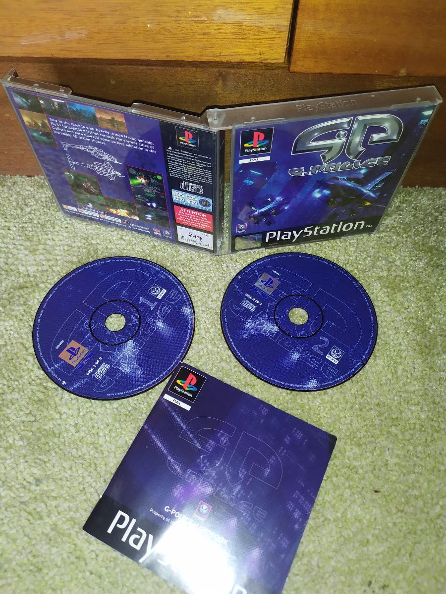 G-Polica PS1 PSX - Hry