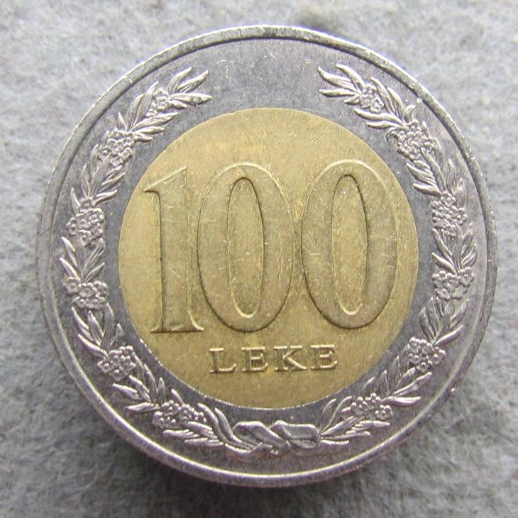 Albánie 100 lek 2000    - Numismatika