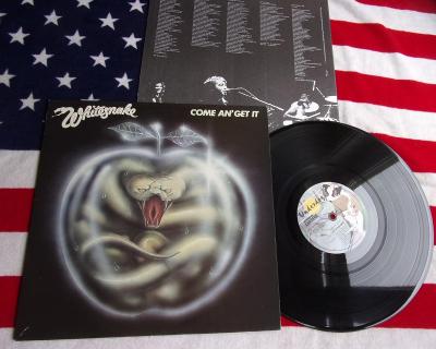 ⚠️ LP: WHITESNAKE - COME AN' GET IT, (nm-) Original Underdog F 1981