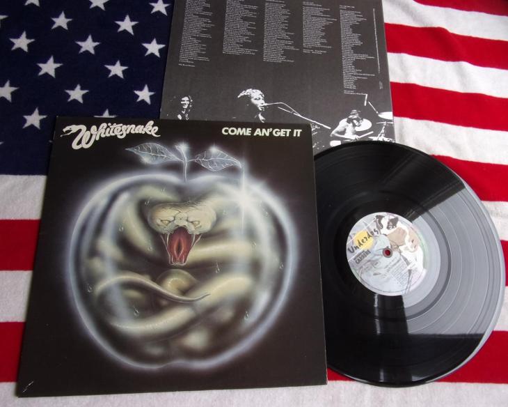 ⚠️ LP: WHITESNAKE - COME AN' GET IT, (nm-) Original Underdog F 1981 - LP / Vinylové desky