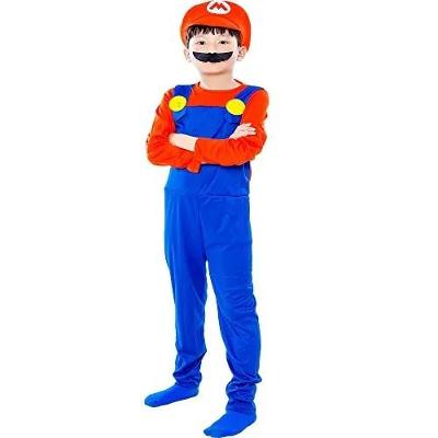 Super Mario Theme Cosplay Kostým pro chlapce VEL . S