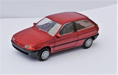 Rietze Modelle. Opel Astra. Osobné auto. Dĺžka cca 5 cm