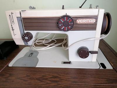 Skříňkový elektrický šicí stroj Veritas