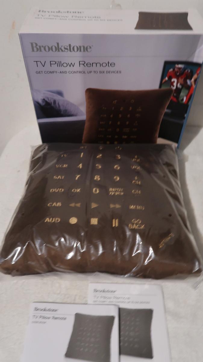 Dalkove ovladani Brookstone TV Pillow Remote Aukro