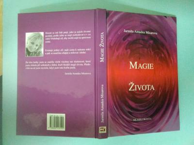 Kniha Magie života, J. A. Misarova, 22x14,cm (0700)