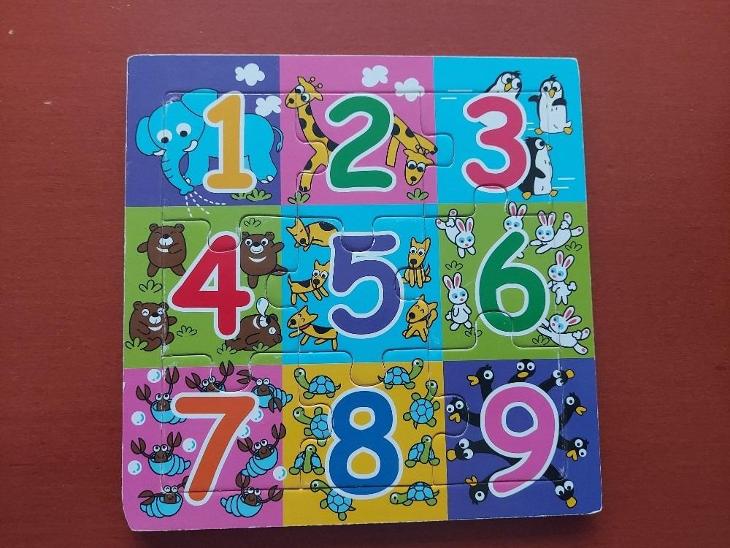 Dětské dřevěné puzzle - Hračky