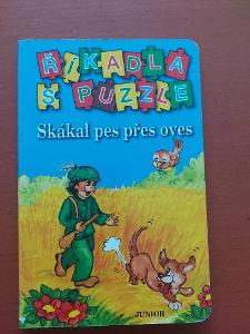 Dětské říkanky s puzzle - Dětská knížka  Říkadla s puzzle