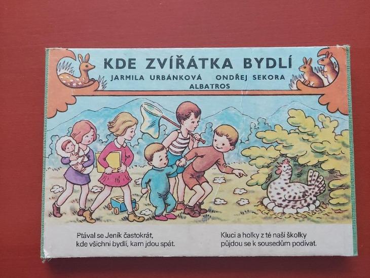 Dětské leporelo Kde zvířátka bydlí, ilustrace Ondřej Sekora - Knihy