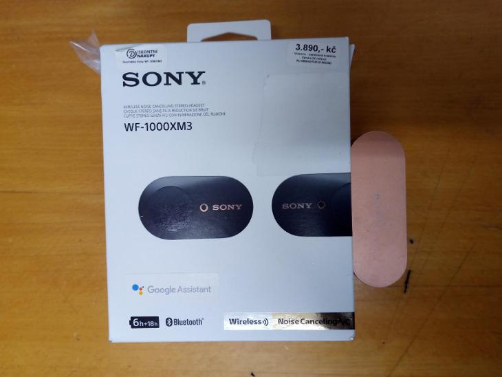 Sony WF-1000XM3 - Mobily a smart elektronika