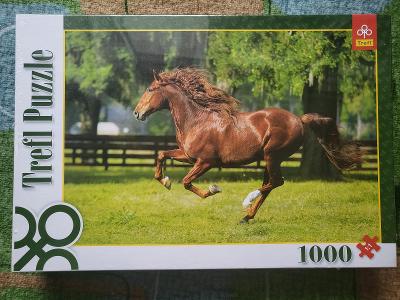 Puzzle s koněm - 1000 dílků