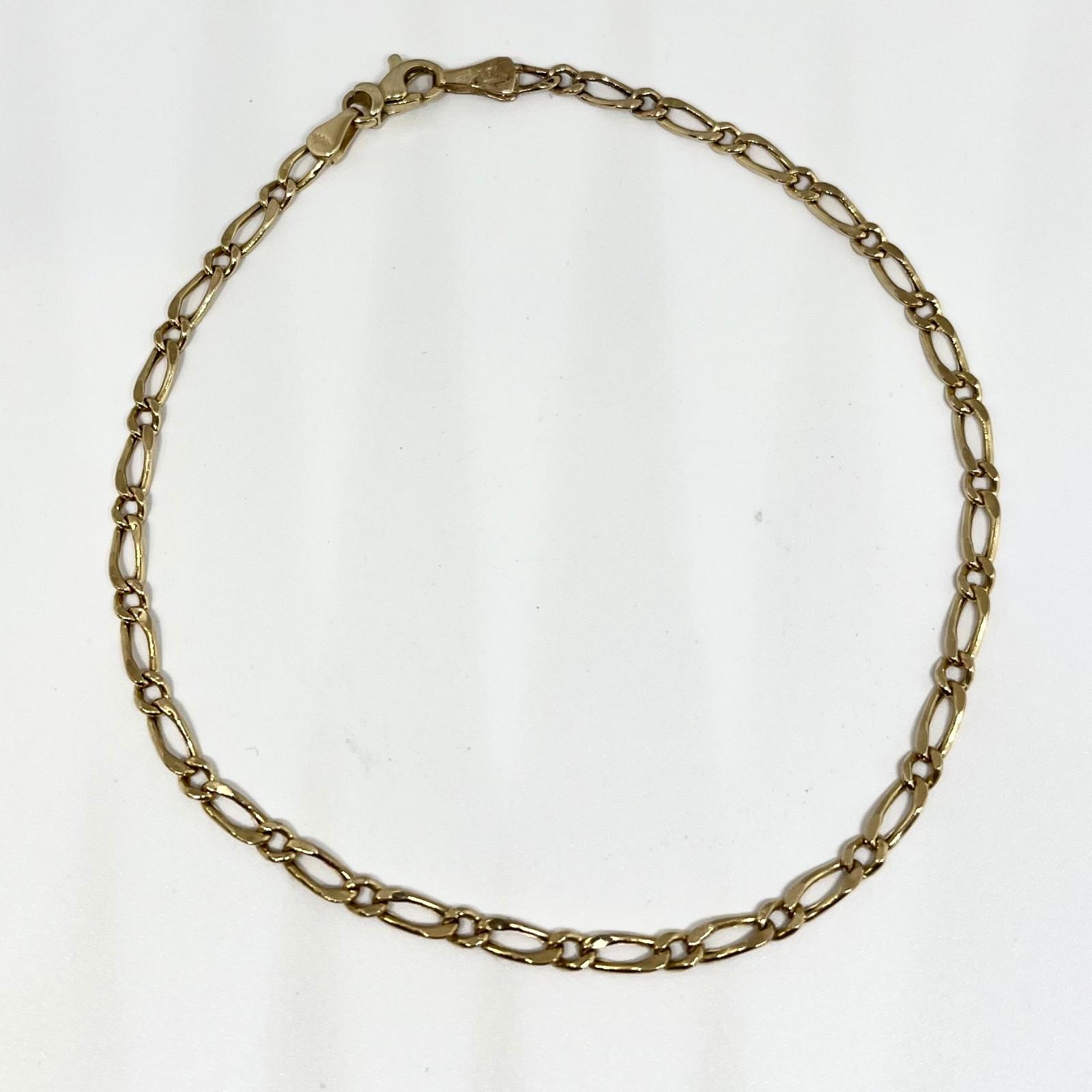 Náramek zlatý 2,16 g Au (585/1000) 22 cm Ev. č. 515 - Šperky