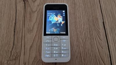 Nokia 220 dual sim, volná na operát, prasklinka na vrchu plexi.