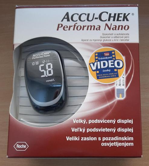 Glukometr Accu Chek Performa Nano Nepoužitý Aukro 1571