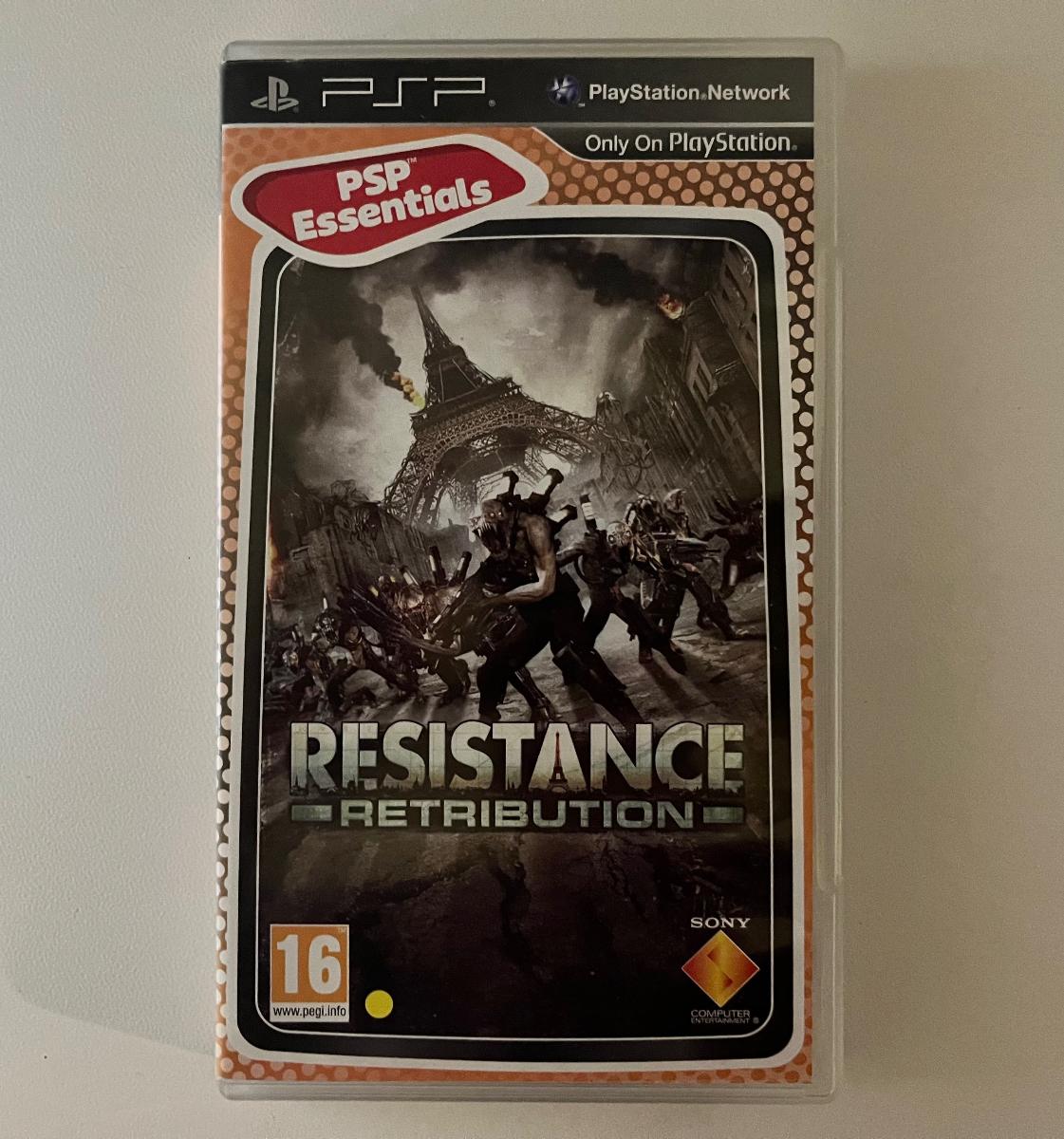 Jogo PSP Essentials Resistance: Retribution