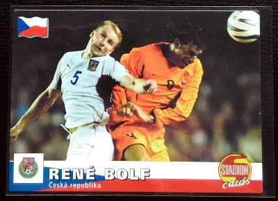 René Bolf 2003 Stadion cards #574 Reprezentace ČR Baník Ostrava